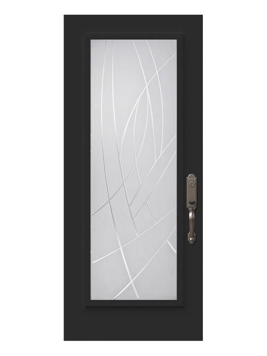 Fluide - Détail du verre taillé