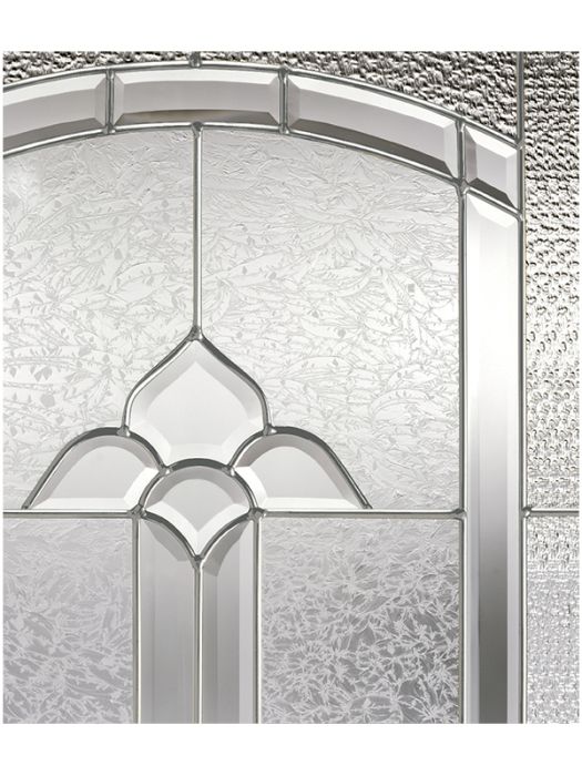 Cathédrale - Détail des pièces biseautées