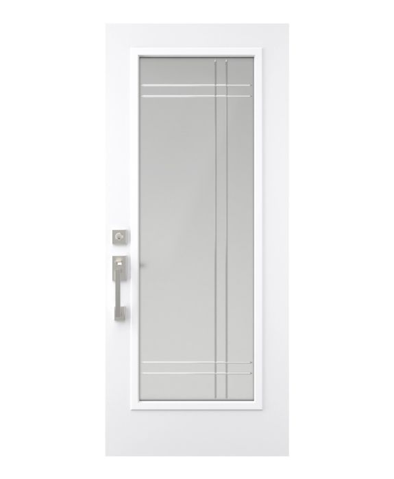 Distance - Installation sur porte double